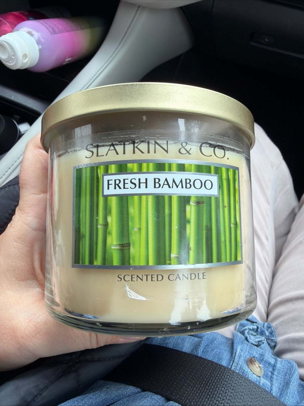 Slatkin & Co. Fresh Bamboo 3-Wick Scented Candle (14.5 oz)